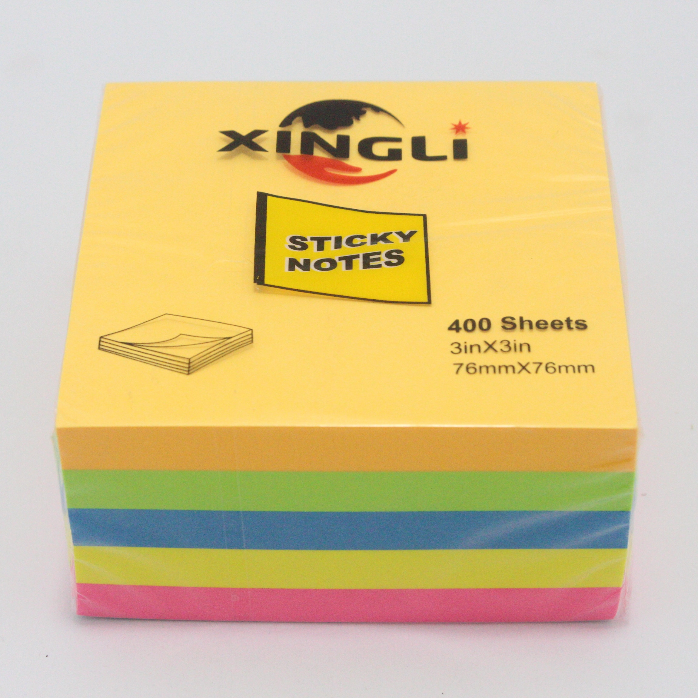 taco adhesivo multicolor x 400 hojas