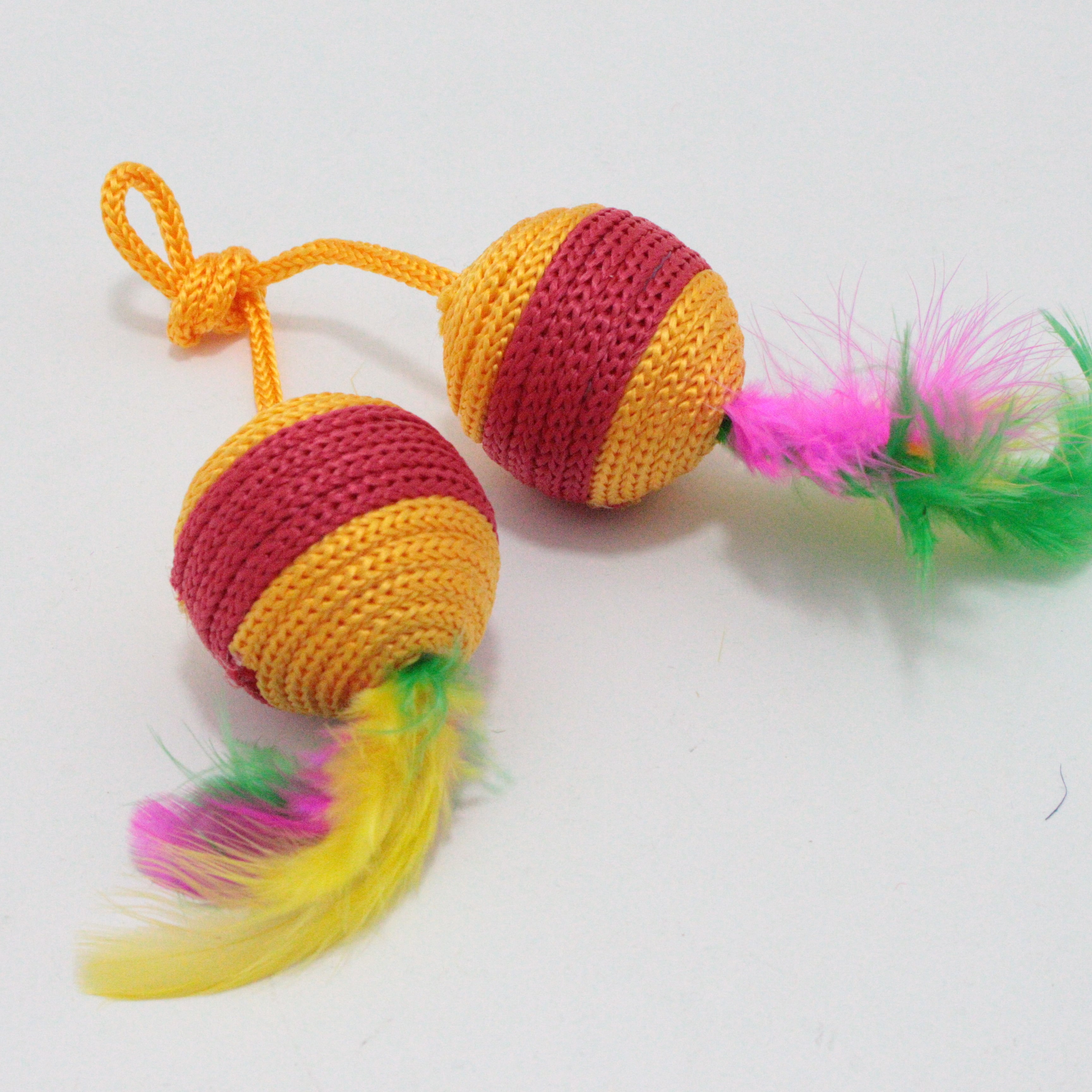 Miniatura 2 de Juguete para mascota doble bola