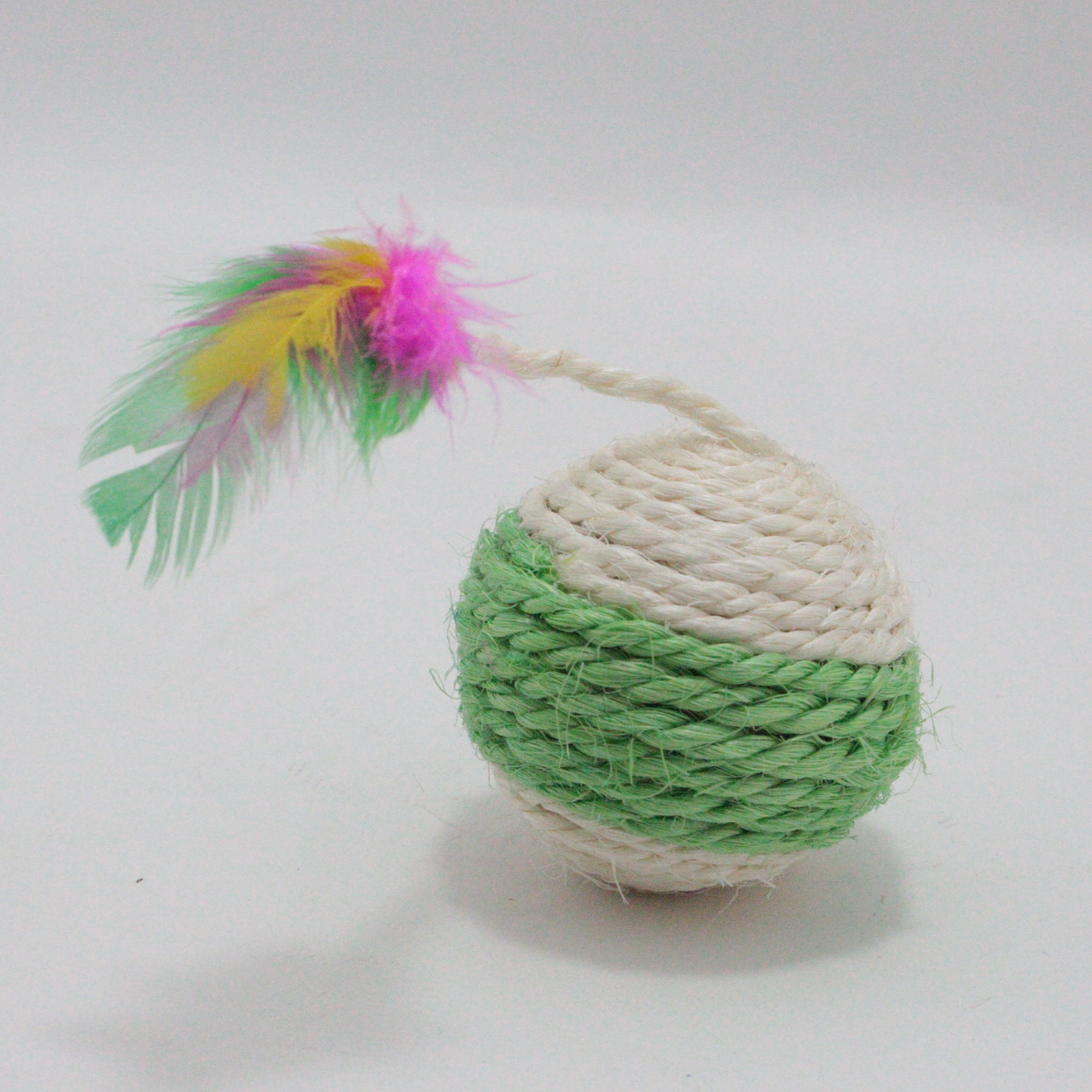 Miniatura 2 de Juguete para mascota bola con cuerda y