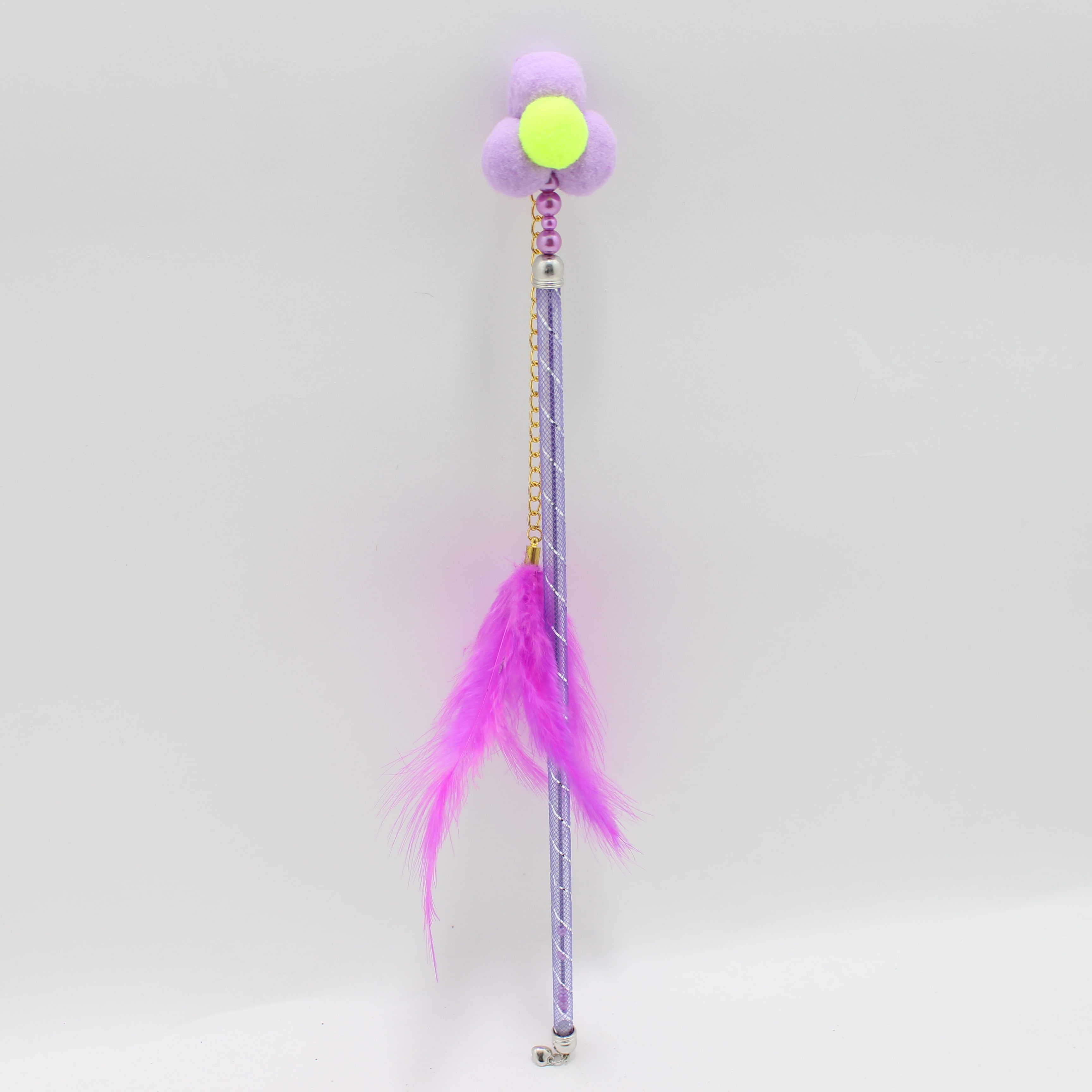 Miniatura 4 de Juguete vara para gato de colores trans