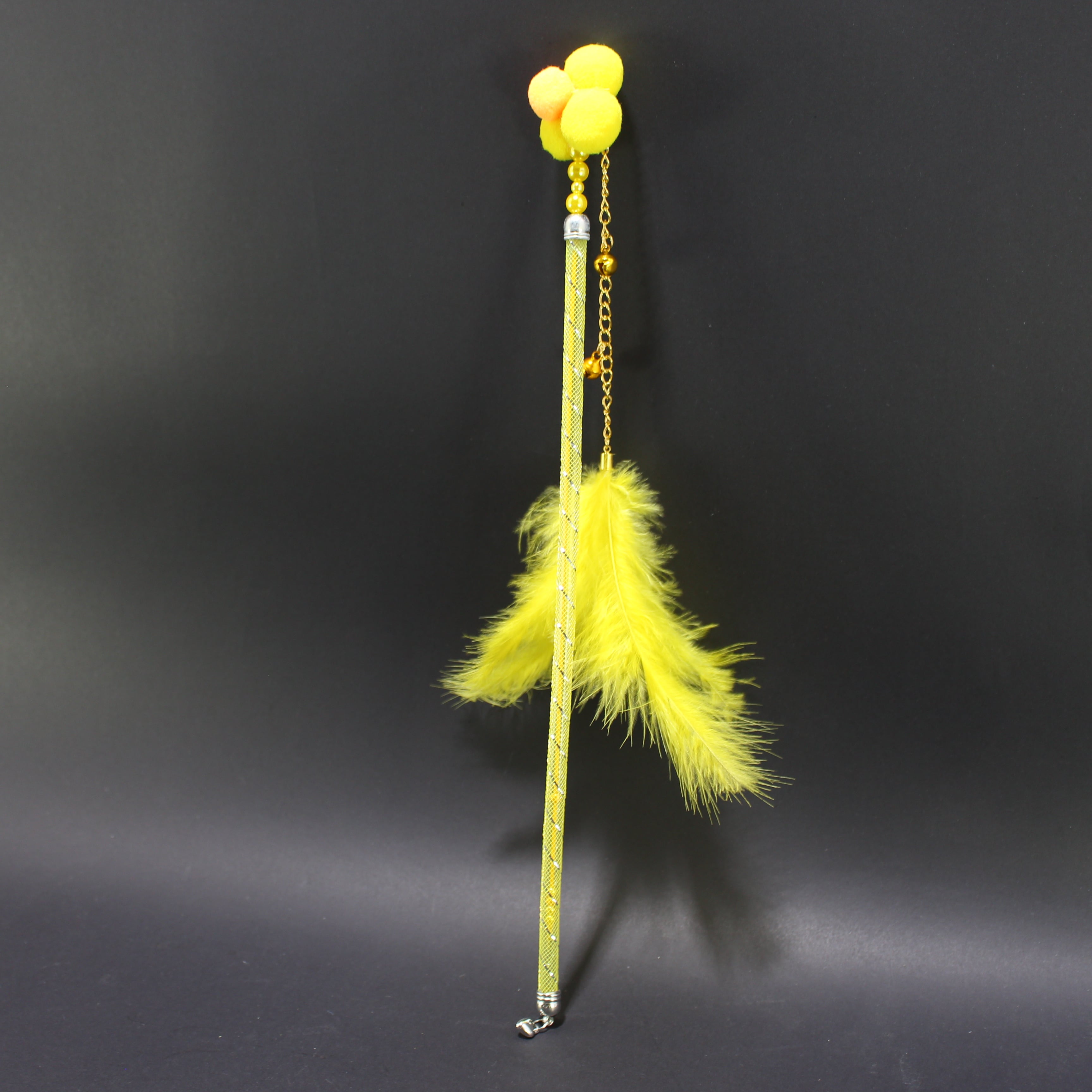 Miniatura 5 de Juguete vara para gato de colores trans