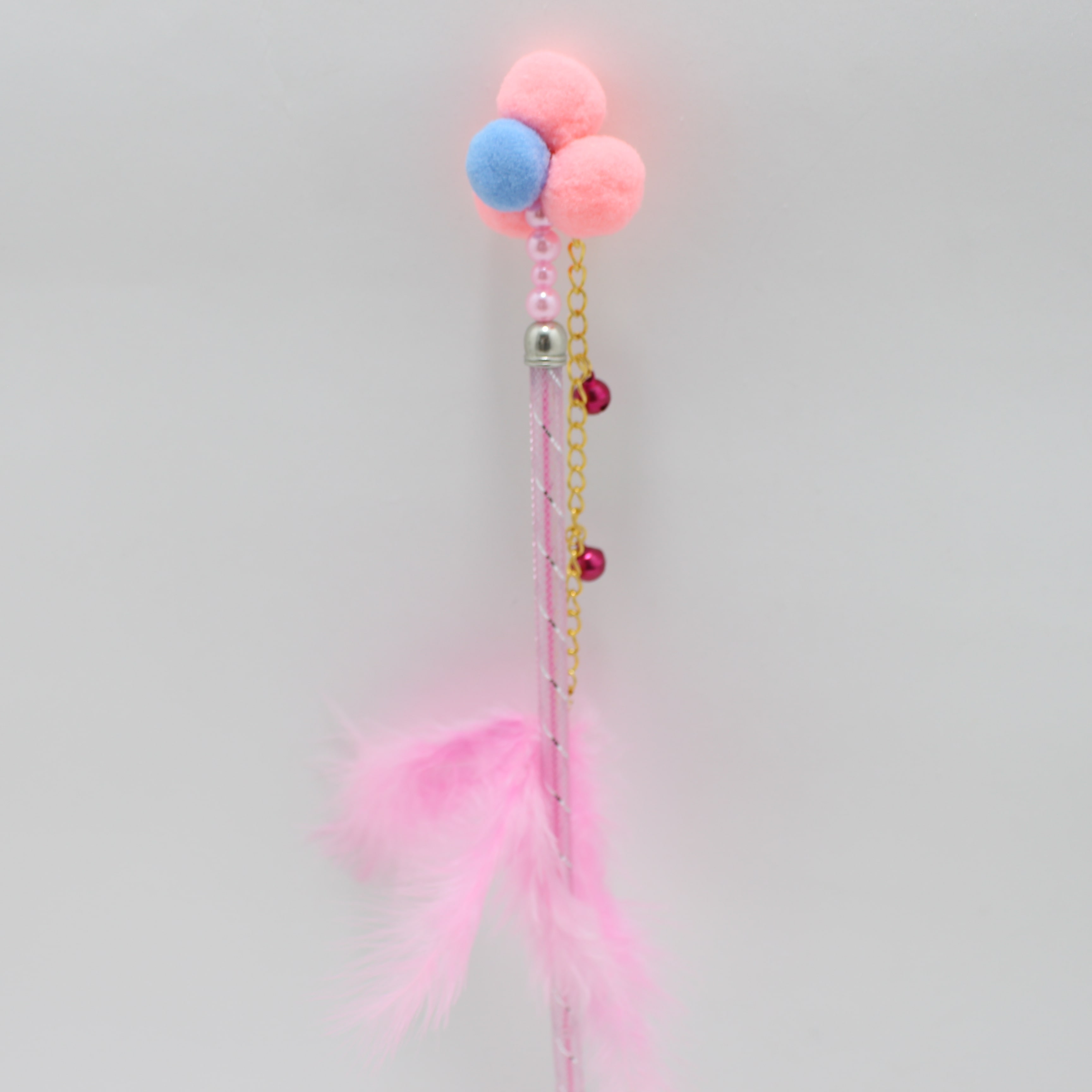 Miniatura 3 de Juguete vara para gato de colores trans