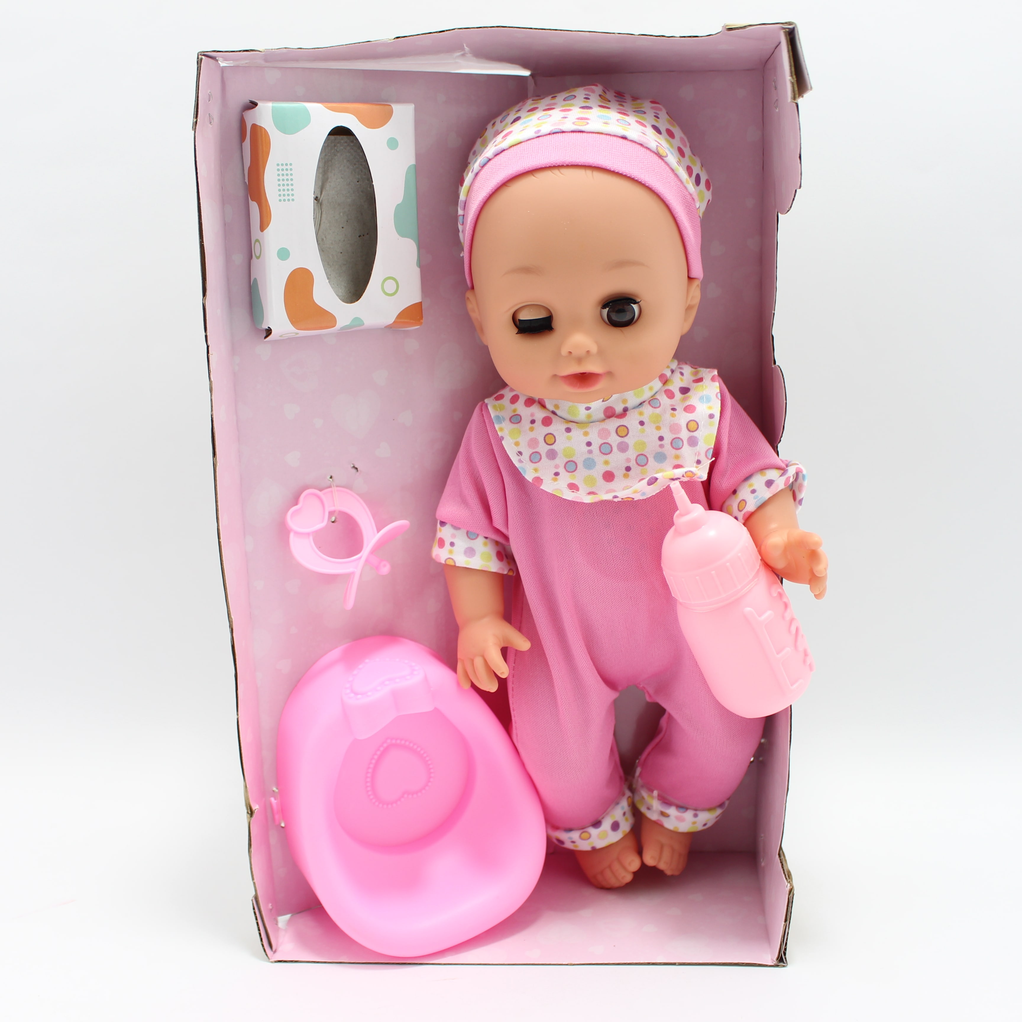 Miniatura 2 de Muñeco Bebe toma biberon y orina + soni