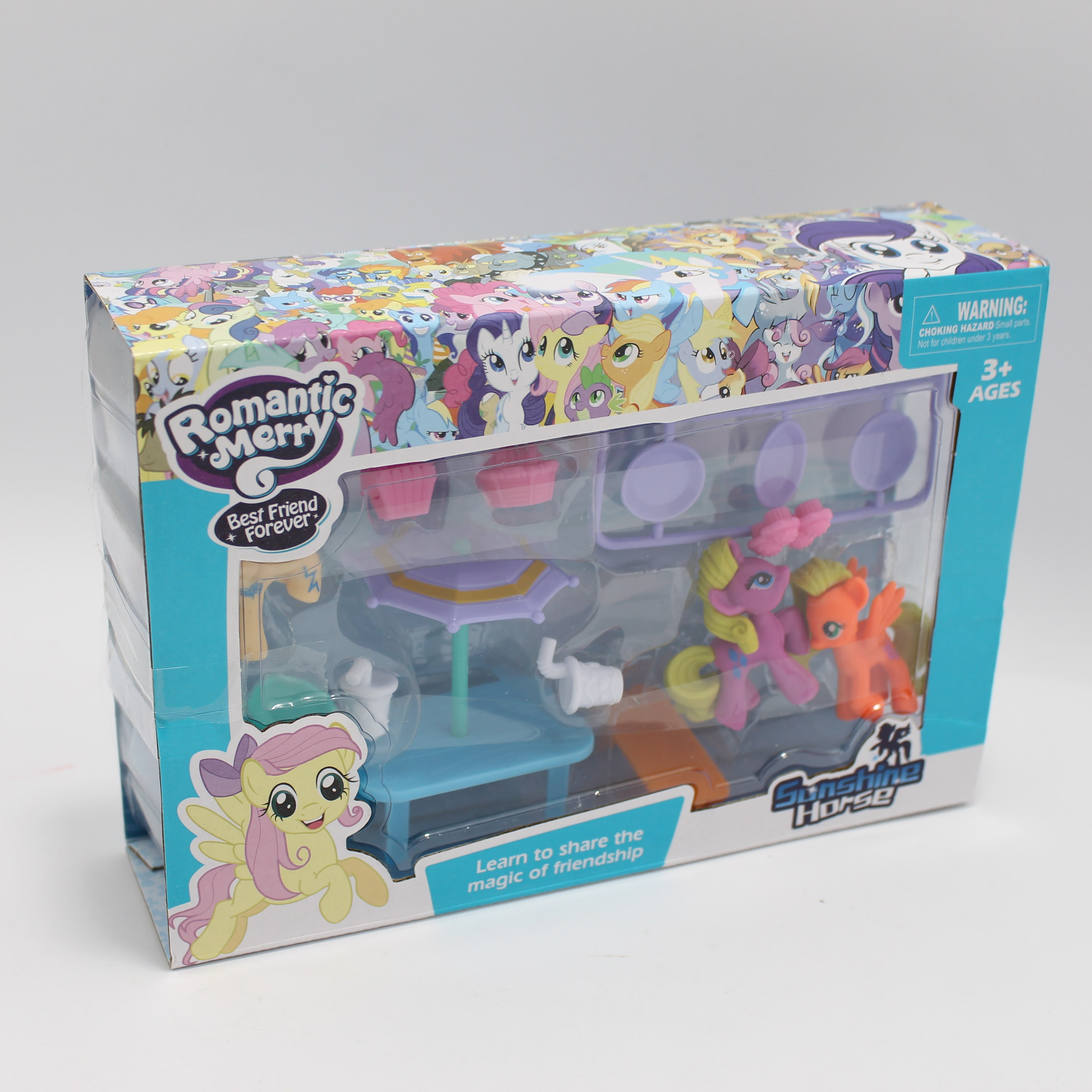 Juego de picnic con ponis + accesorios