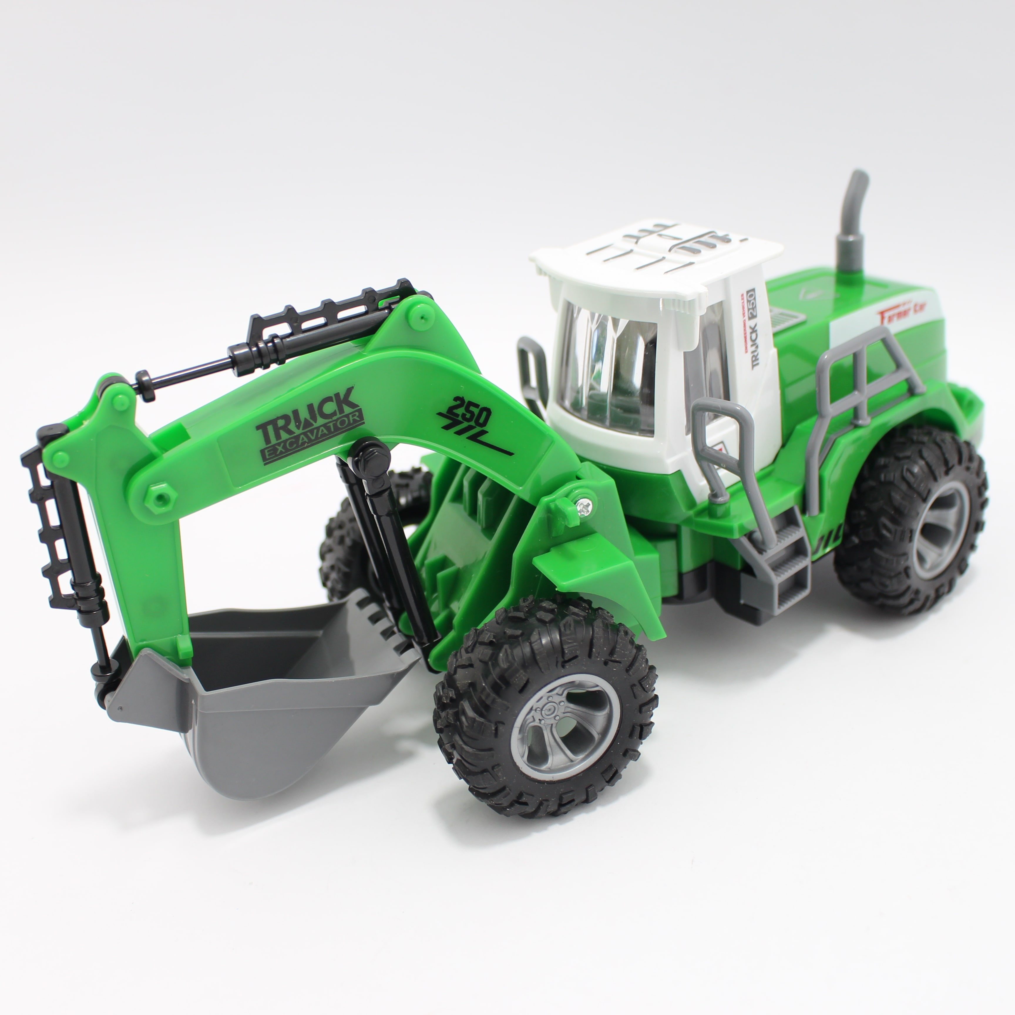 Miniatura 3 de Retroexcavadora a control remoto a pila