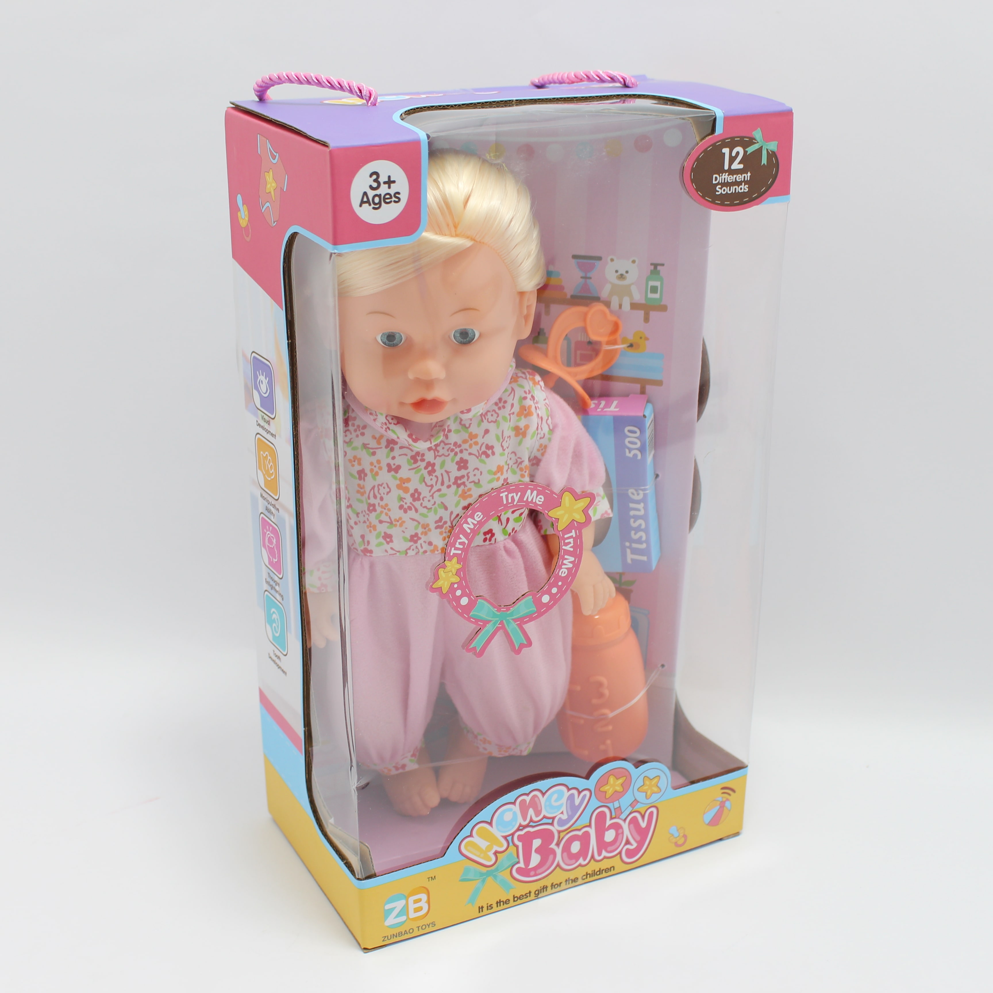 Miniatura 2 de Muñeca con sonido + accesorios