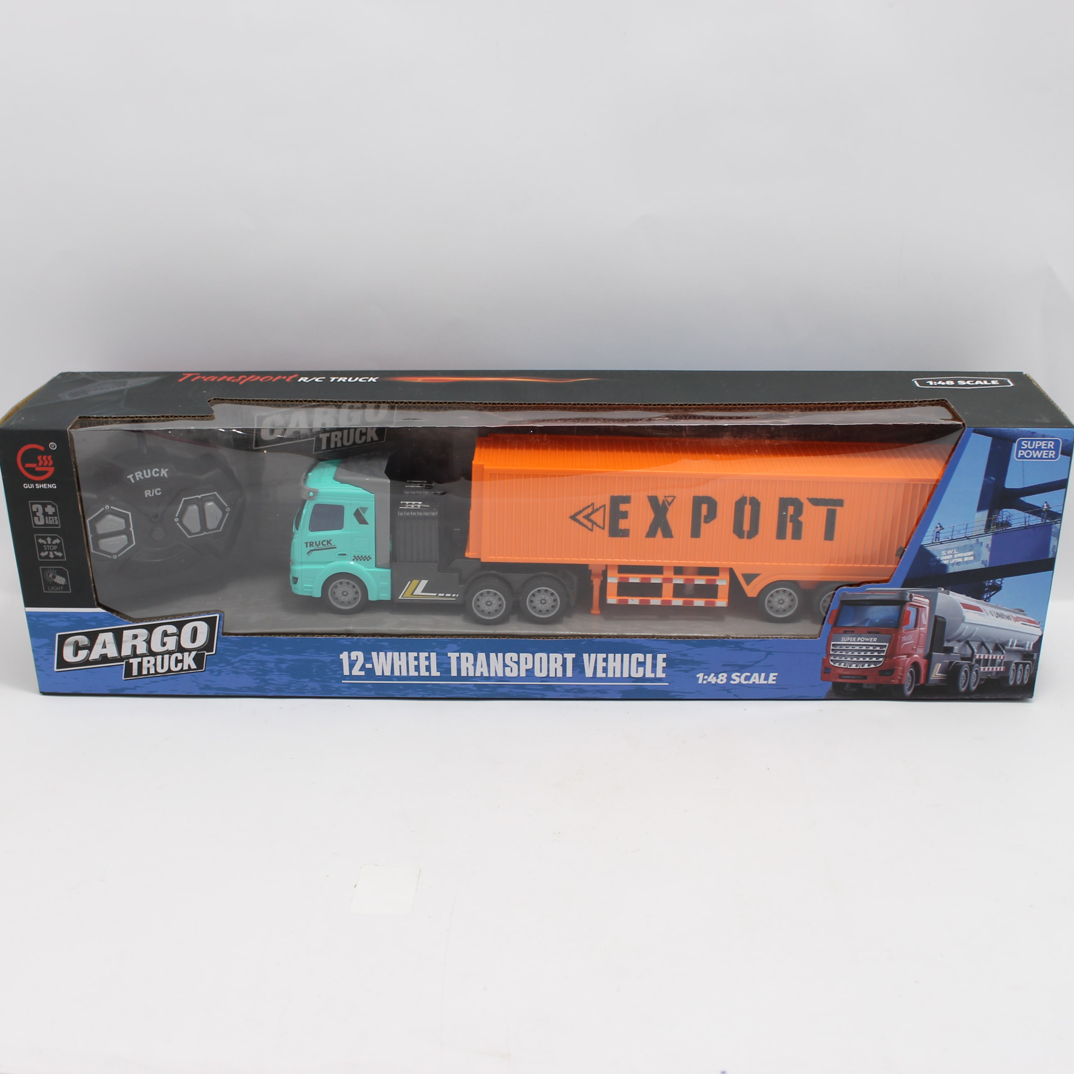 Camion remolque a control remoto