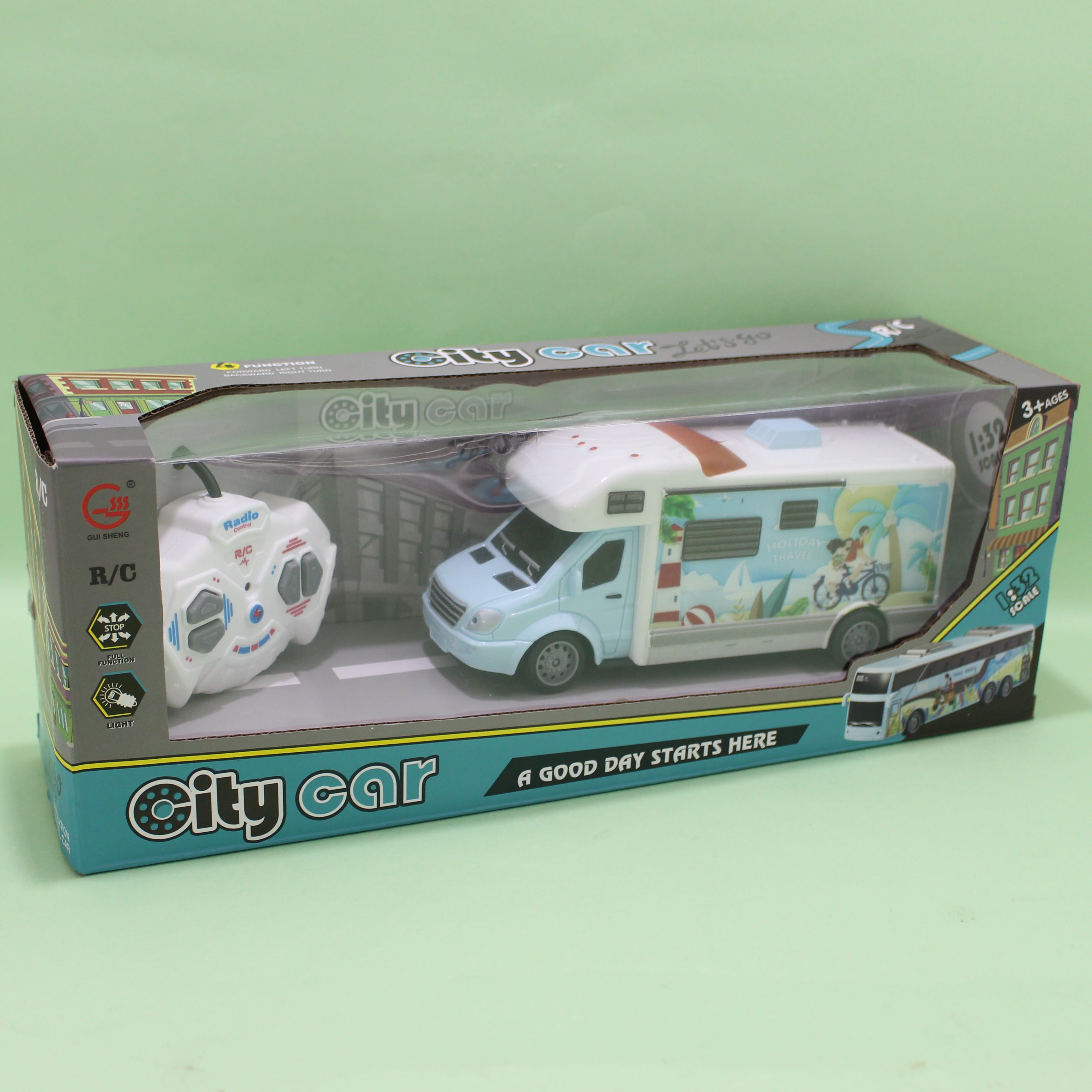 Casa rodande a control remoto