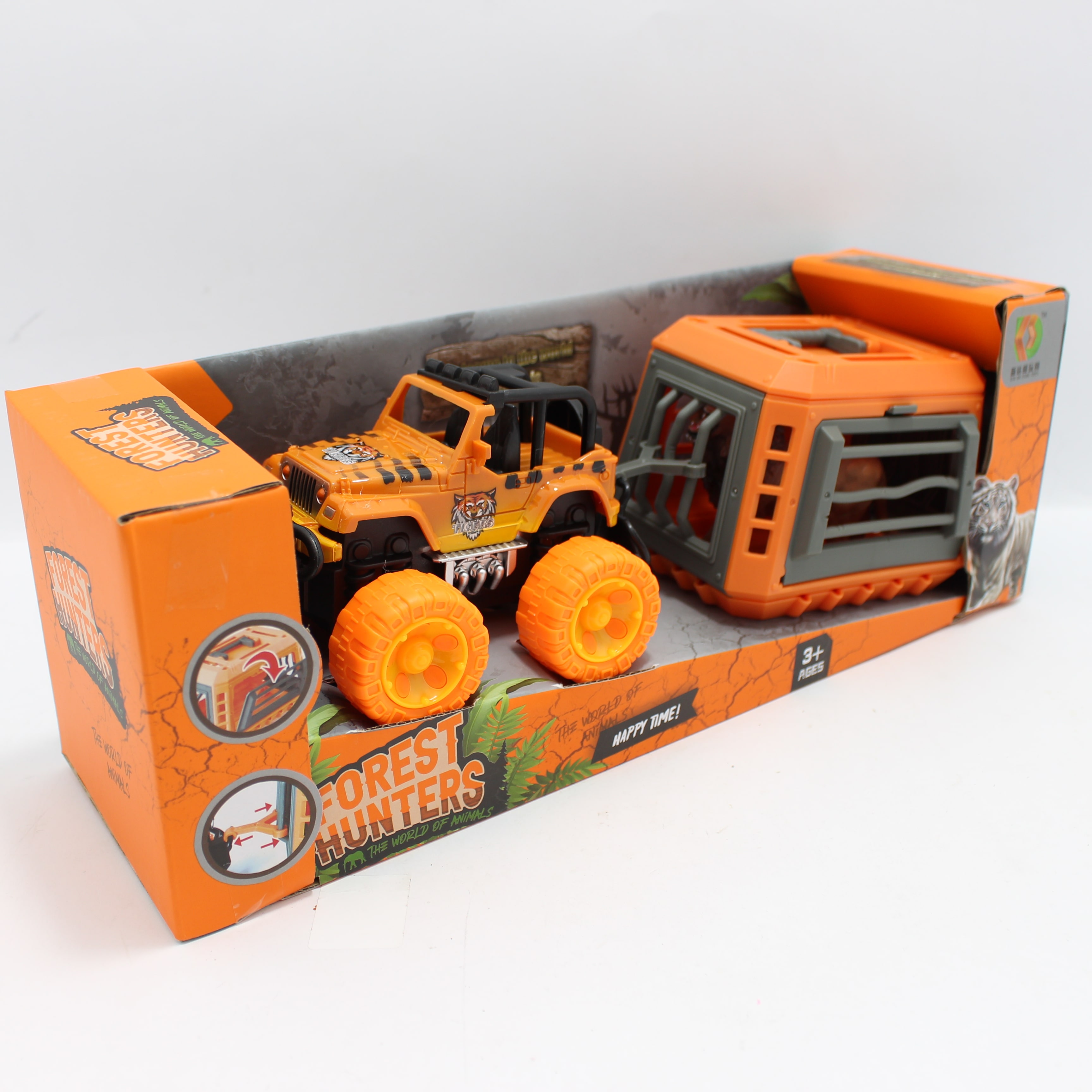 Miniatura 2 de Carro de jungla + jaula con animal