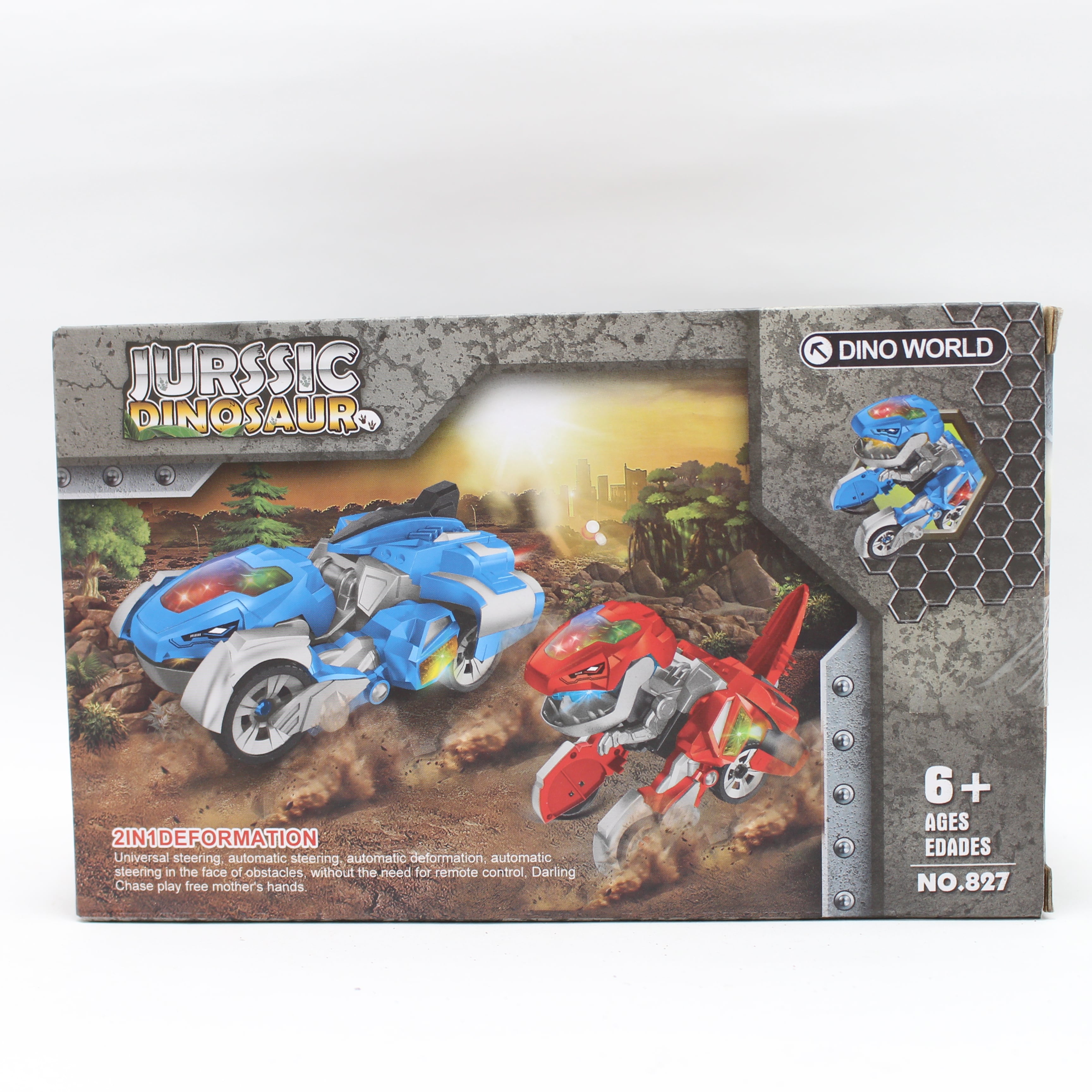 Miniatura 2 de Carro Transformer dinosaurio