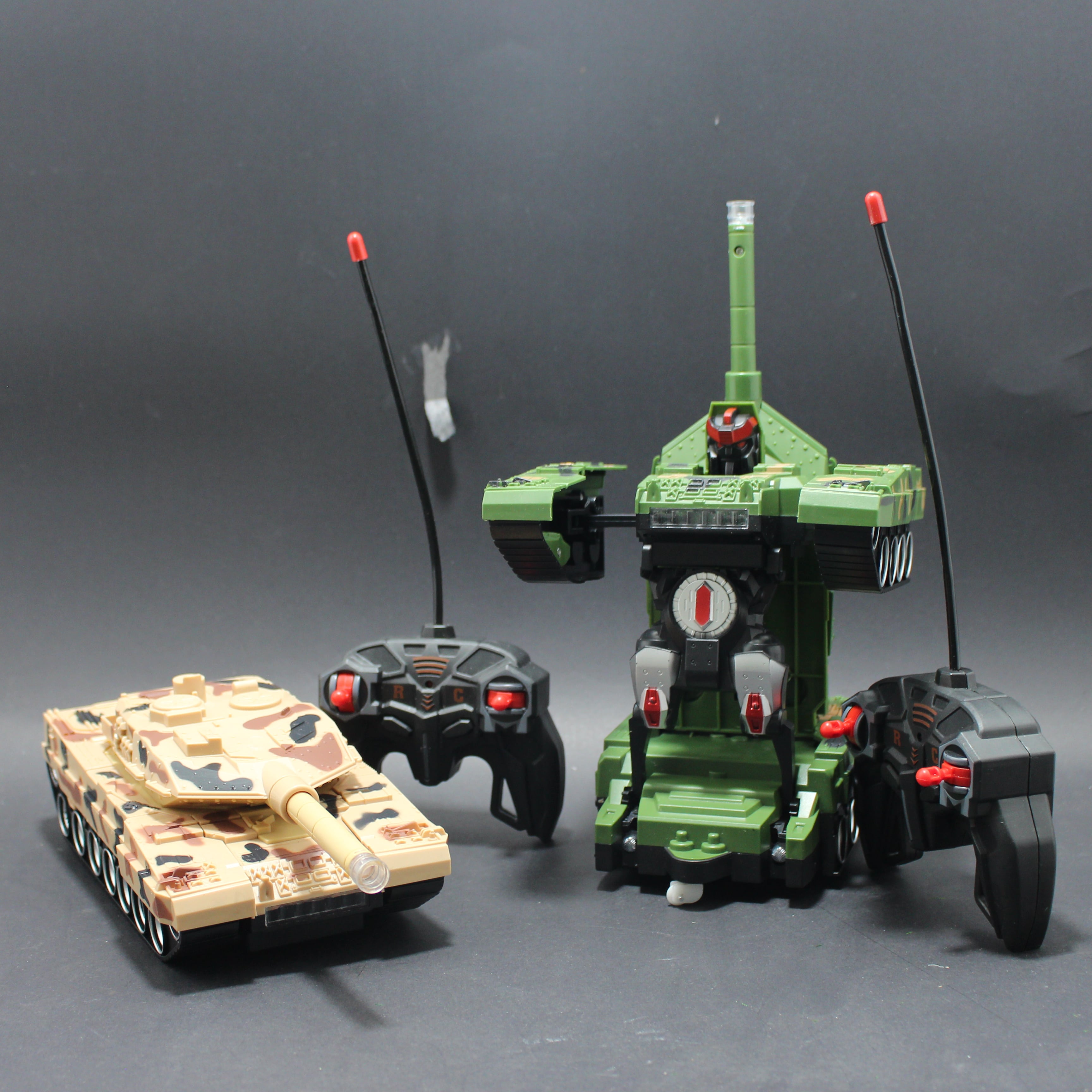 Tanque de guerra a control remoto