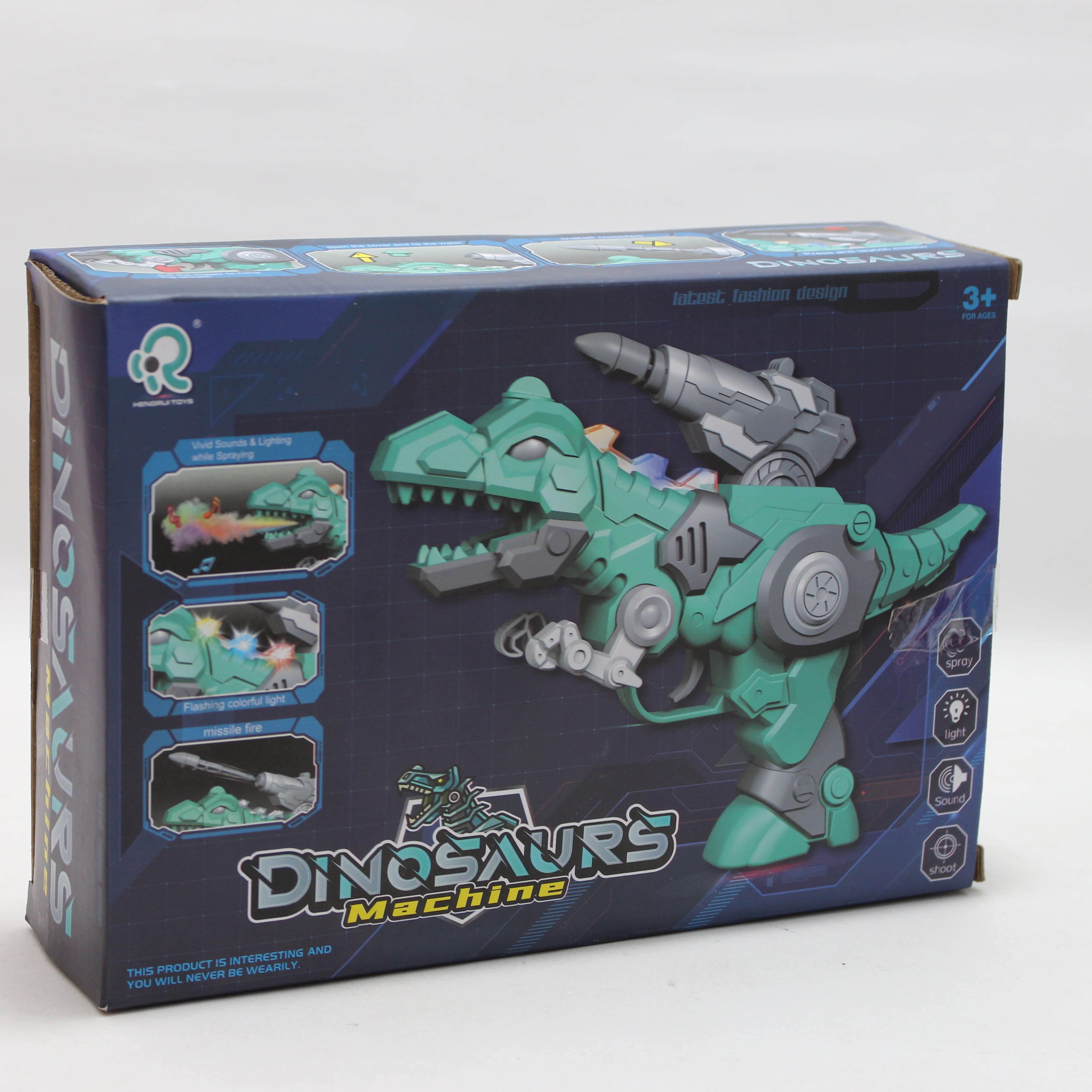 Miniatura 6 de Pistola Dinosaurio de humo