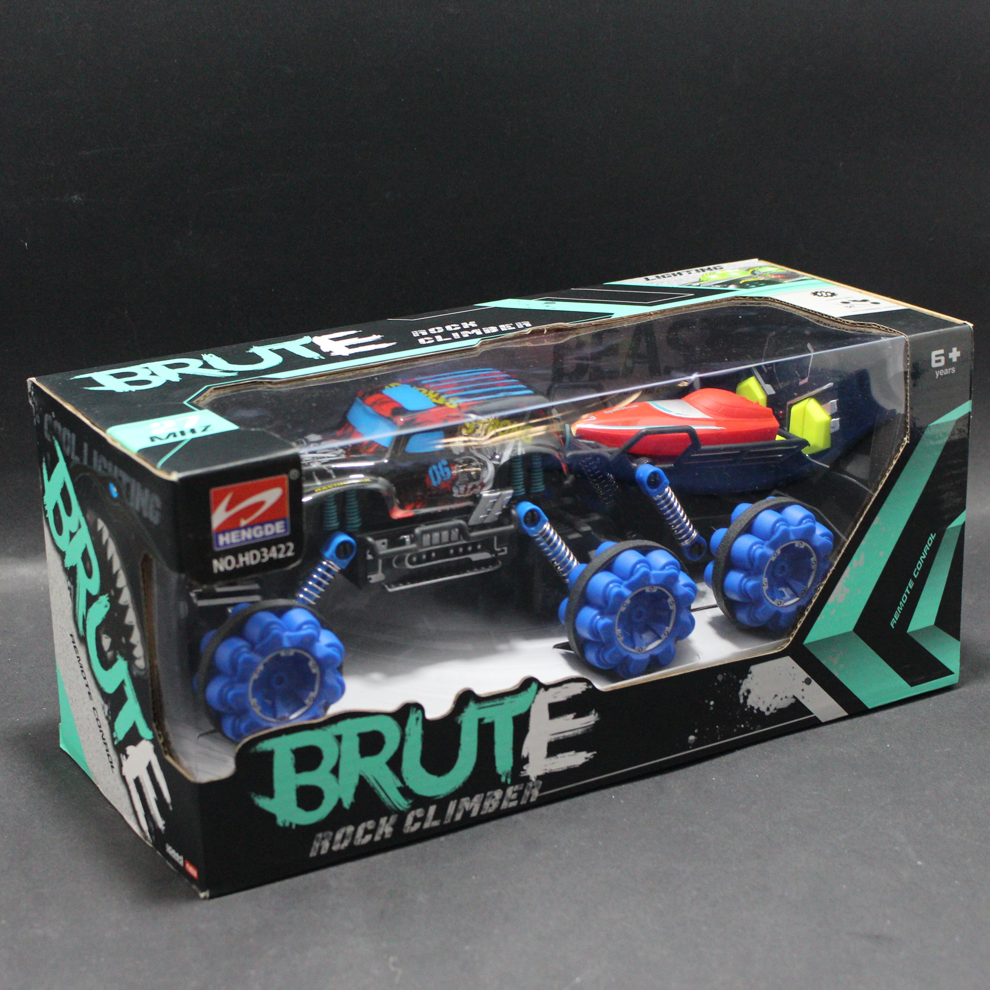 Miniatura 5 de Carro a control con remolque y lancha