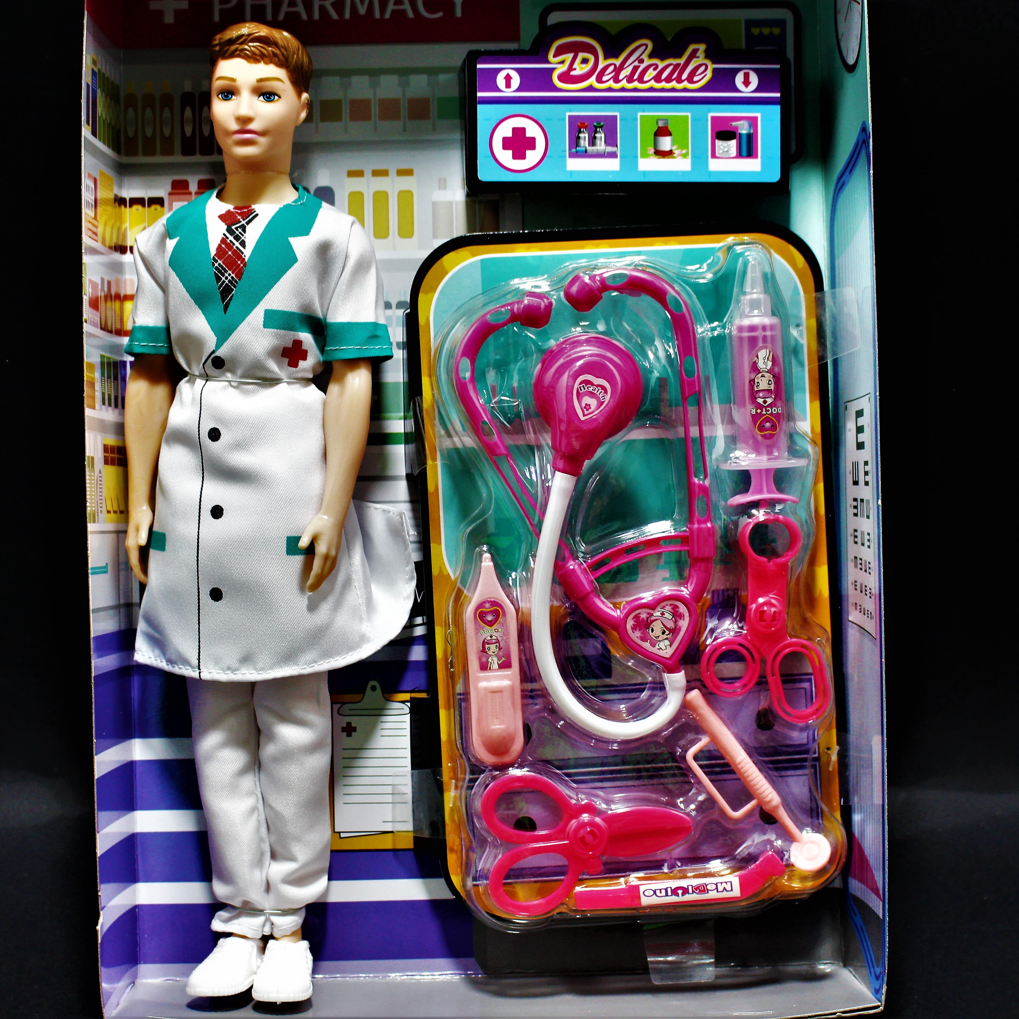 Muñeca enfermera o enfermero