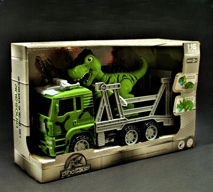 Miniatura 3 de Camion con Dinosaurio de luz y sonido