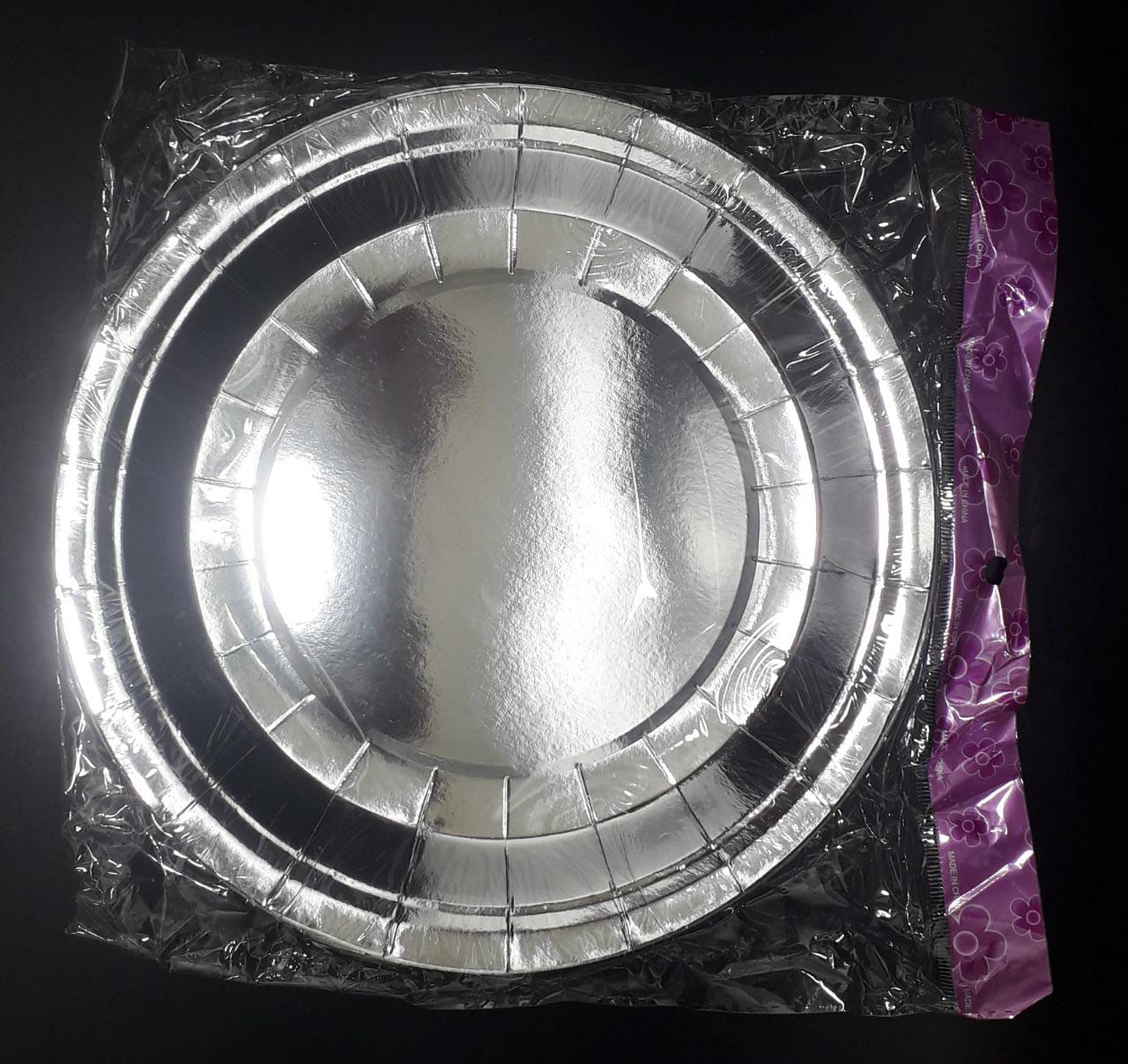 Miniatura 2 de PLATO PLATEADO 23CM