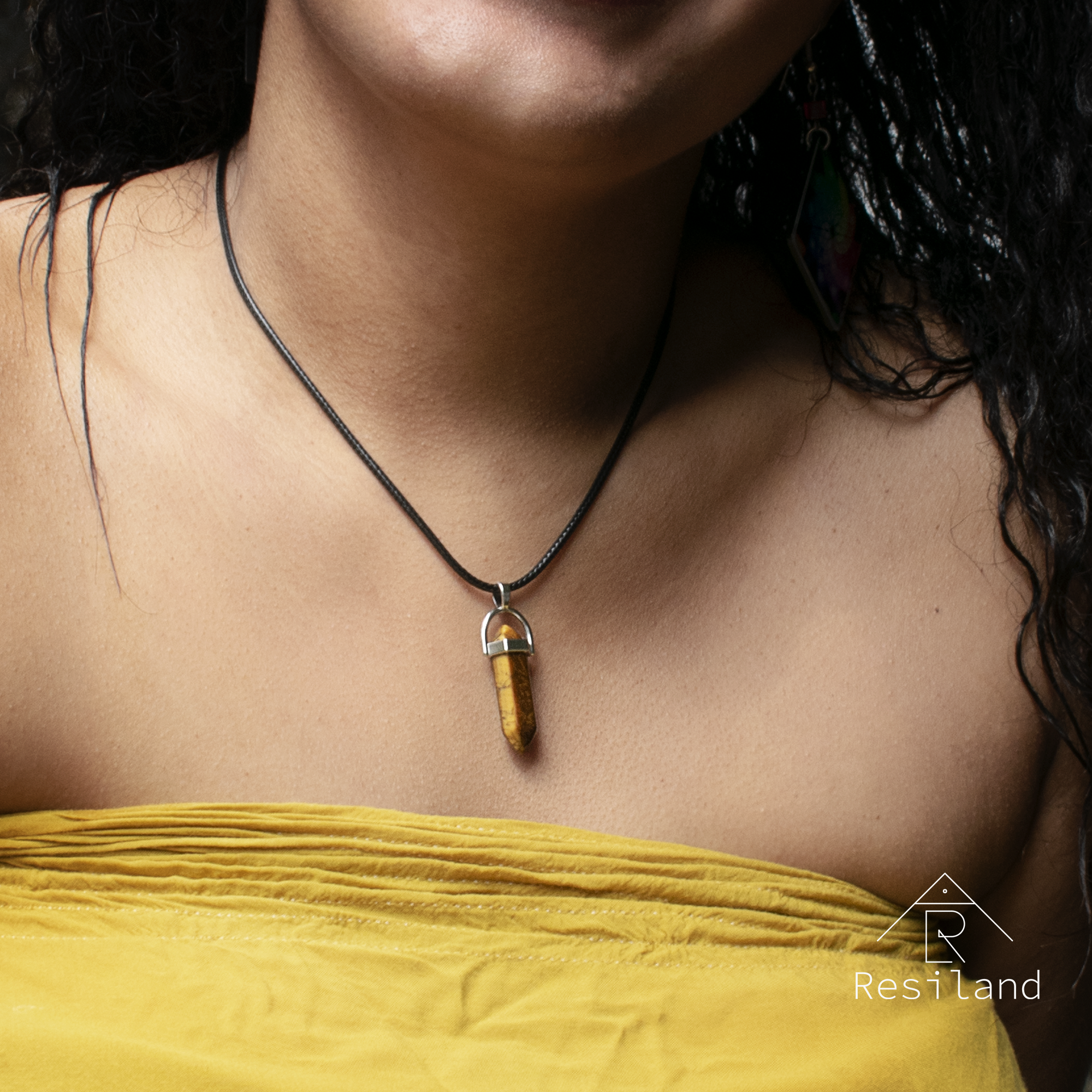 Miniatura 4 de Colgante Piedra de Ojo de Tigre