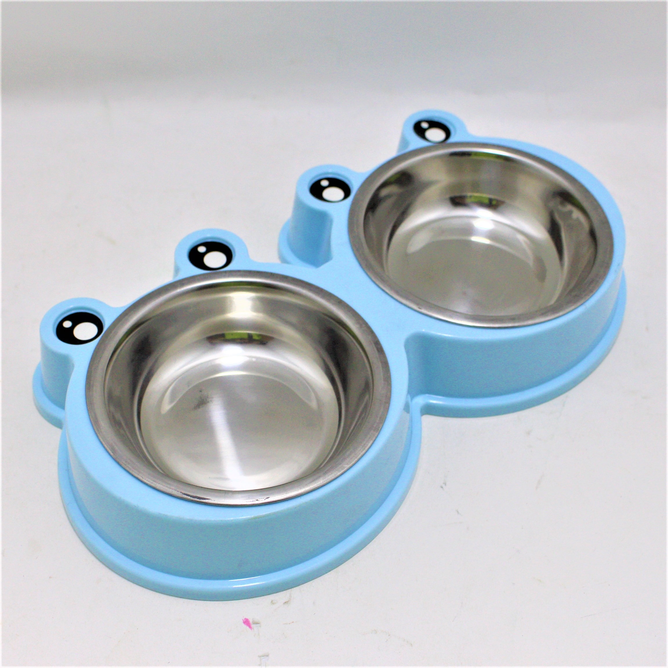 Miniatura 4 de Comedero rana doble para mascota pequeñ