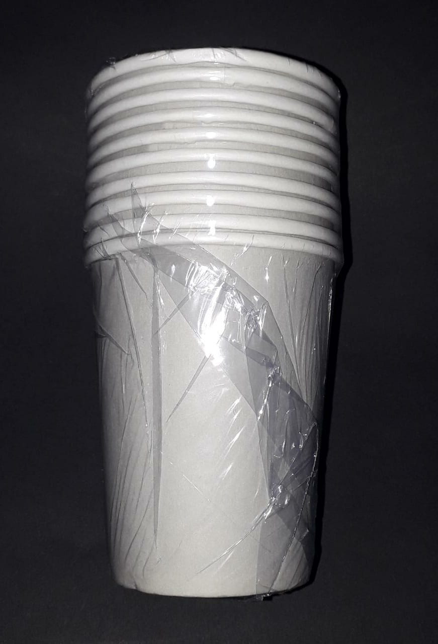 VASO PLATEADO MATE   x 10  7 ONZ