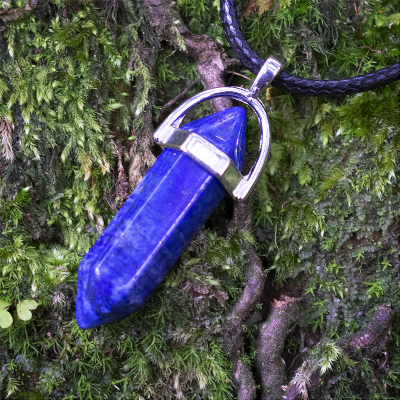 Colgante Cuarzo Lapislázuli