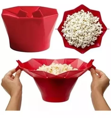 Crispetera en silicona para palomitas