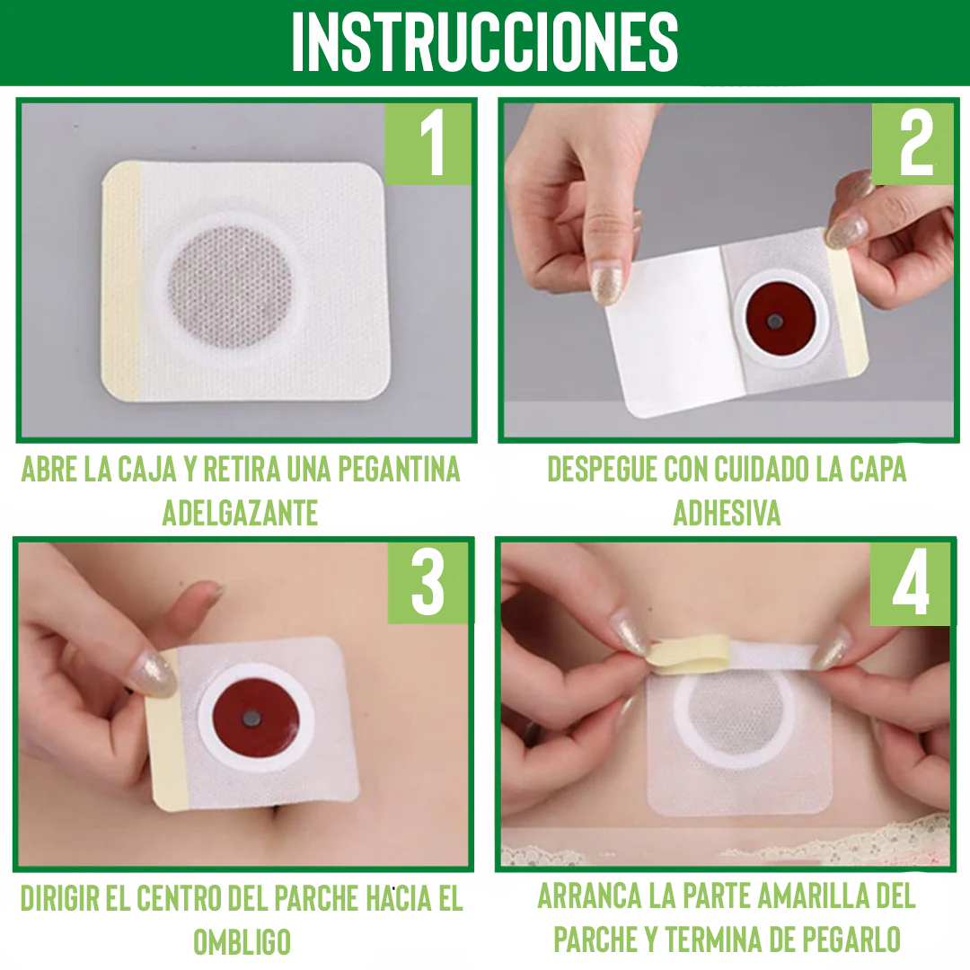 Miniatura 3 de Parches Desintoxicación Ombligo x30 pcs