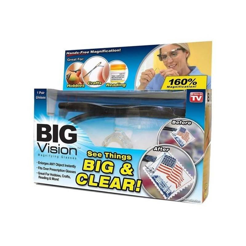 Gafas Lupa Big Vision Aumento Y Nitidez