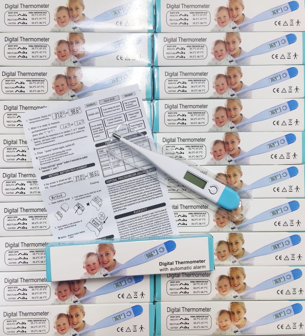 Termómetro de axila