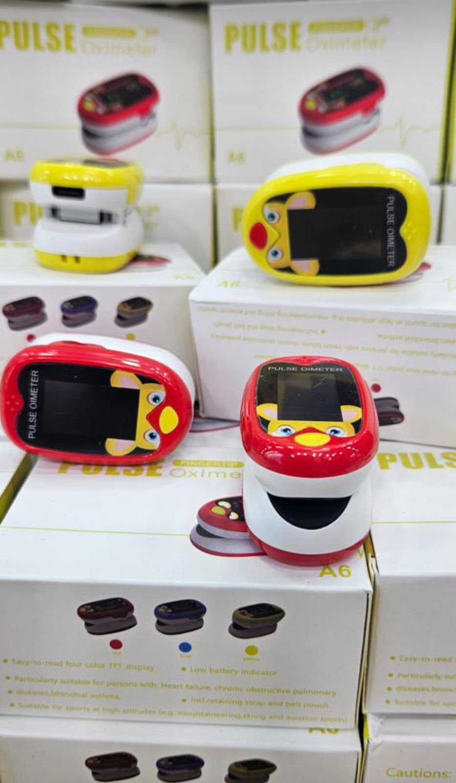 Oxímetro pediátrico