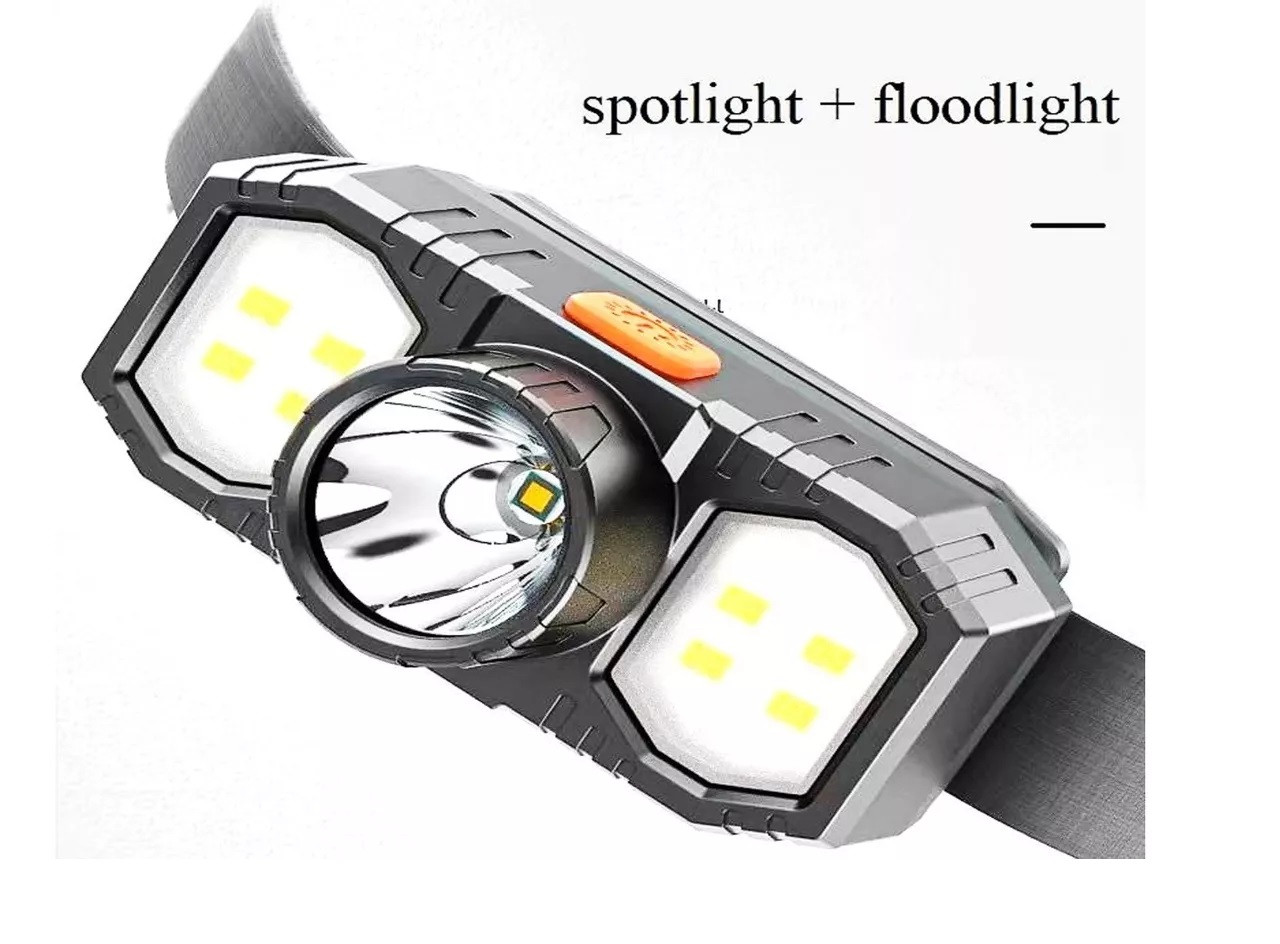 Miniatura 4 de Linterna Minera Manos Libres Frontal Usb