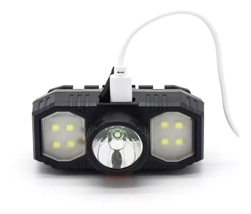 Miniatura 2 de Linterna Minera Manos Libres Frontal Usb