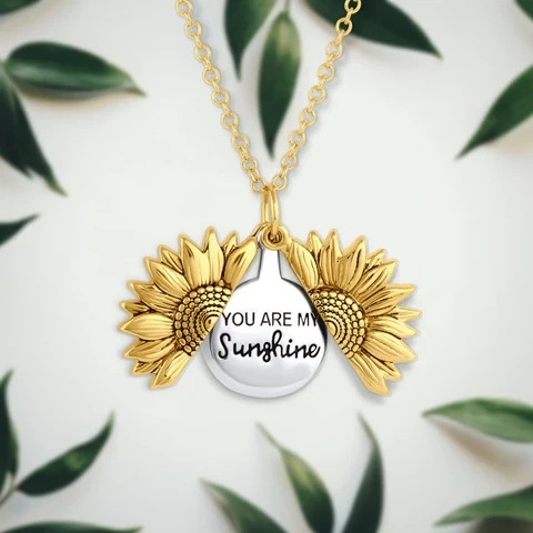 Collar Girasol Sunshine ACERO INOXIDABLE