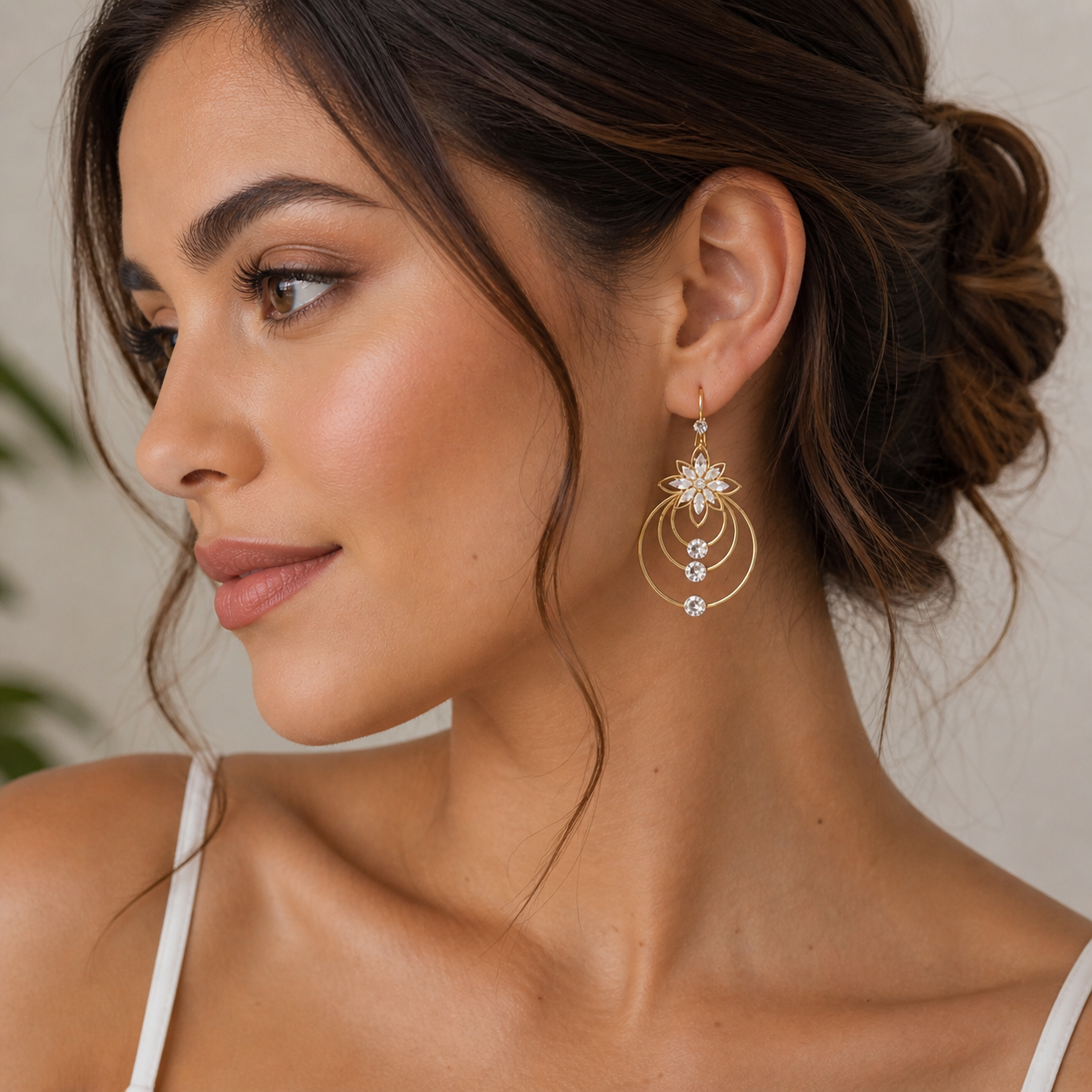 Aretes de una joya italiana