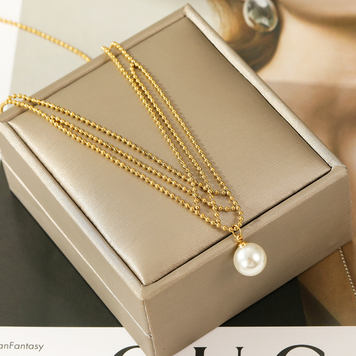 Miniatura 3 de Collar de perlas ICON