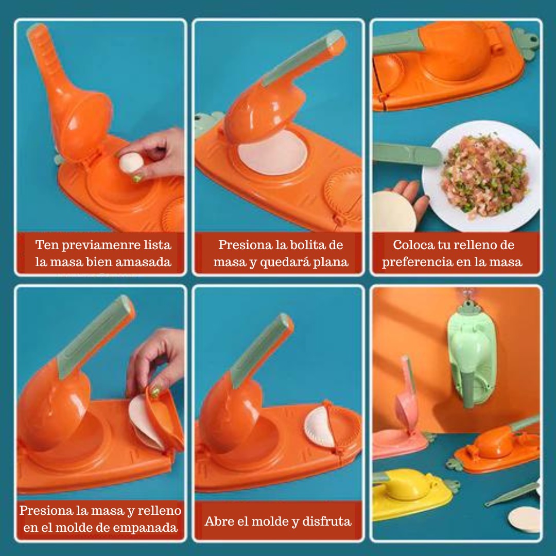 Miniatura 6 de Molde para empanadas