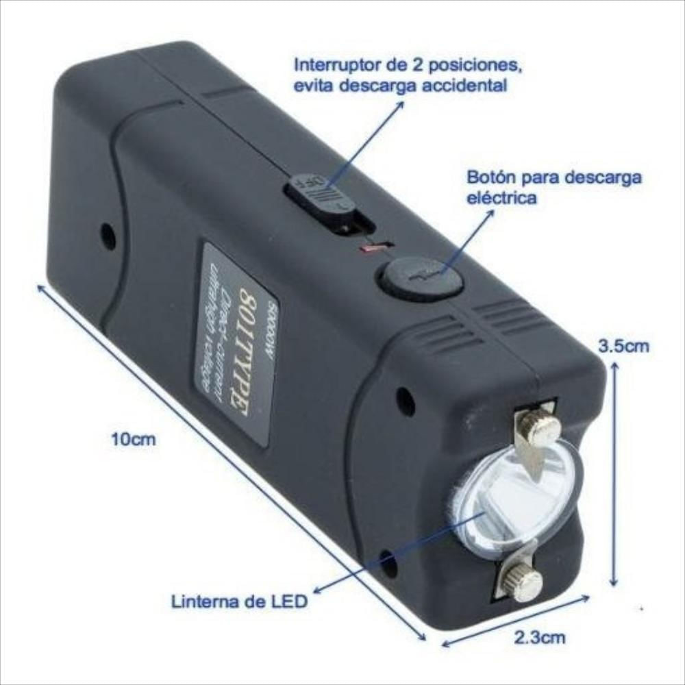 Miniatura 3 de Tabano de protección personal y linterna