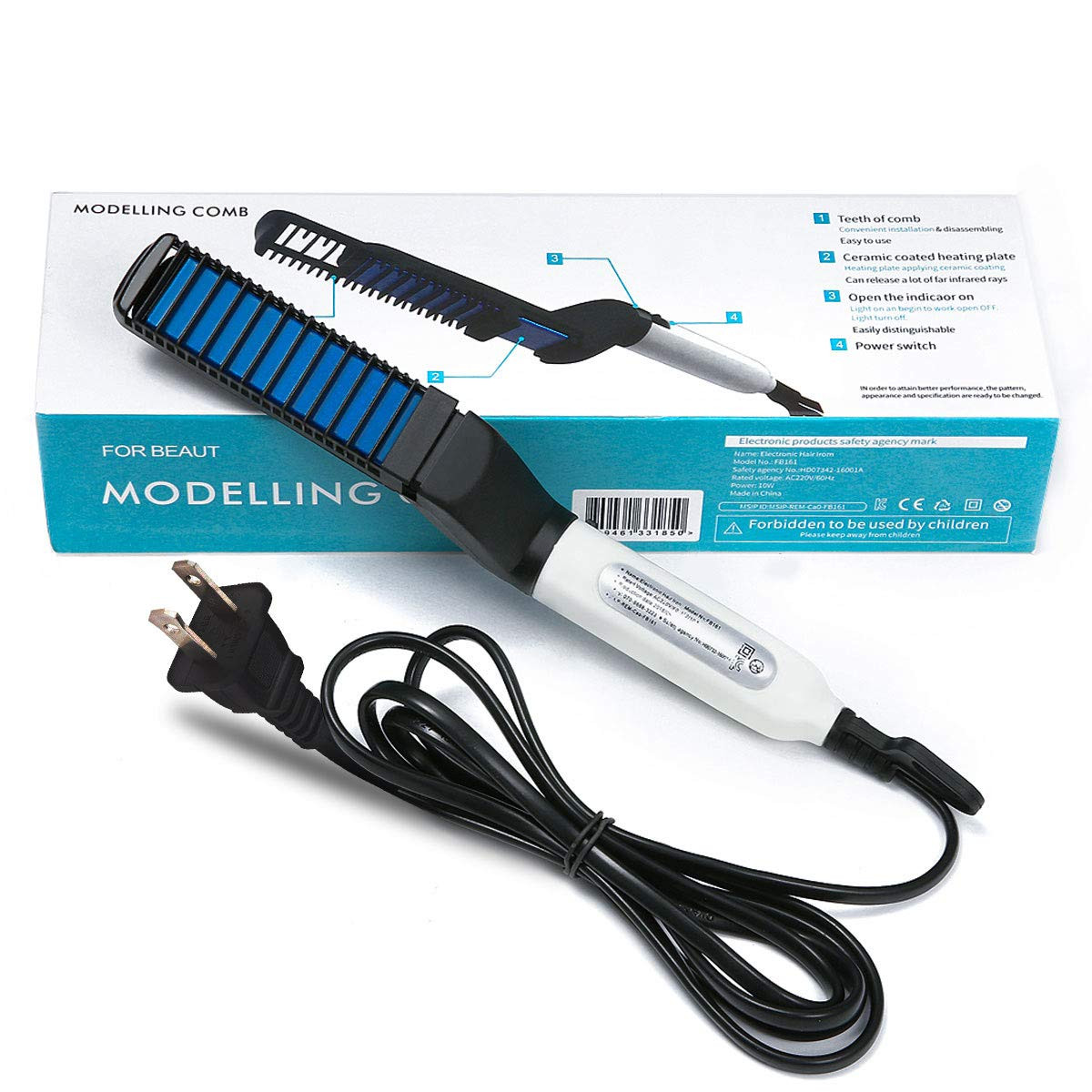 Miniatura 5 de Plancha de hombre para barba y cabello