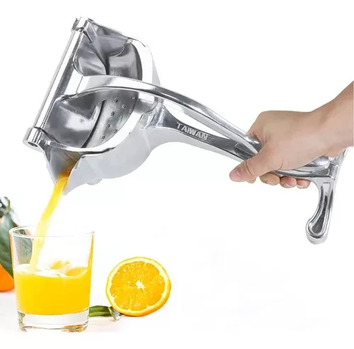 Exprimidor De Frutas Metalico Aluminio