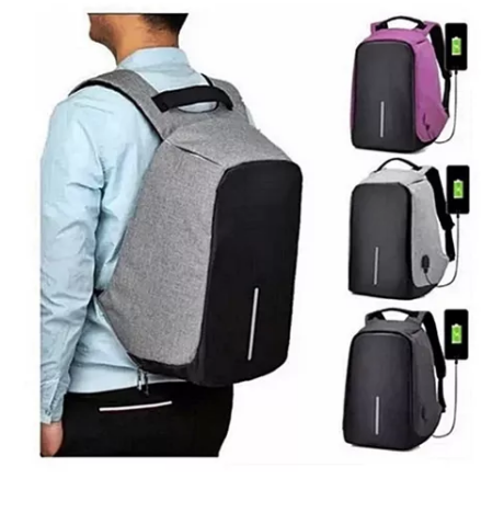 Maleta Maletín Morral Antirrobo GRIS