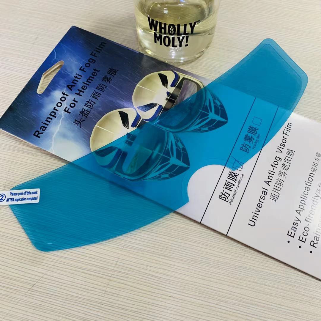 Miniatura 2 de Película antilluvia para casco visera