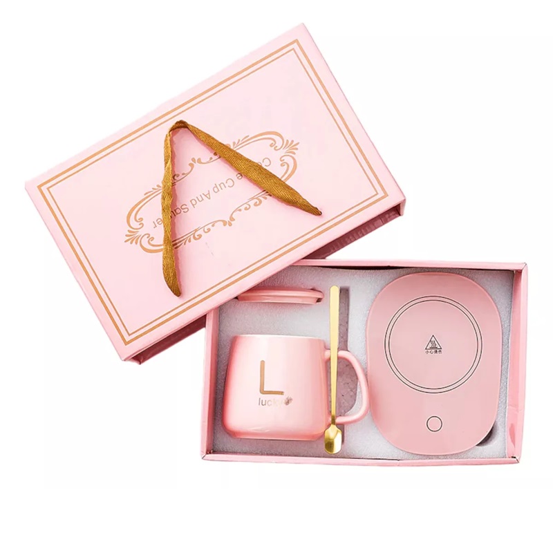 Mug con base calentadora eléctrica