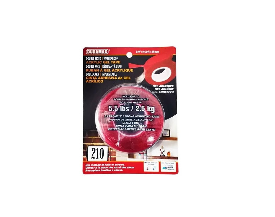 Cinta Adhesiva 3m Doble Cara Gel Acrílic