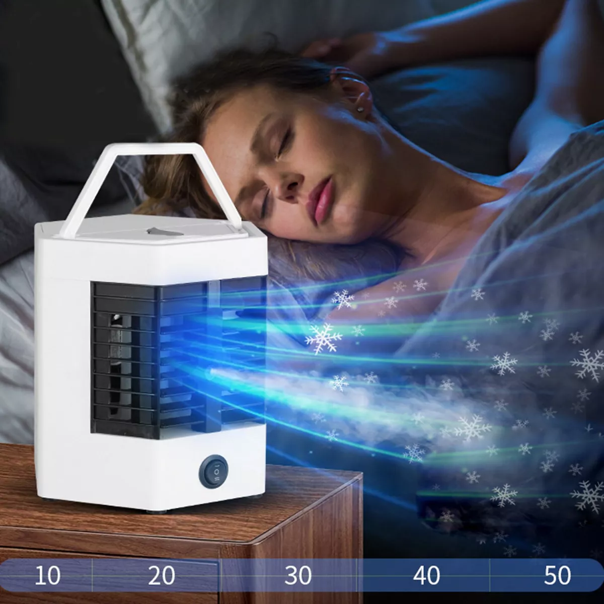 Ventilador Aire Acondicionado Enfriador⚡