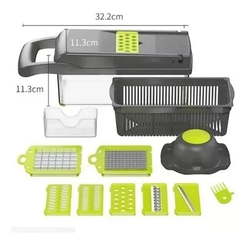 Miniatura 4 de Rebanador De Verduras 14 Piezas Premium