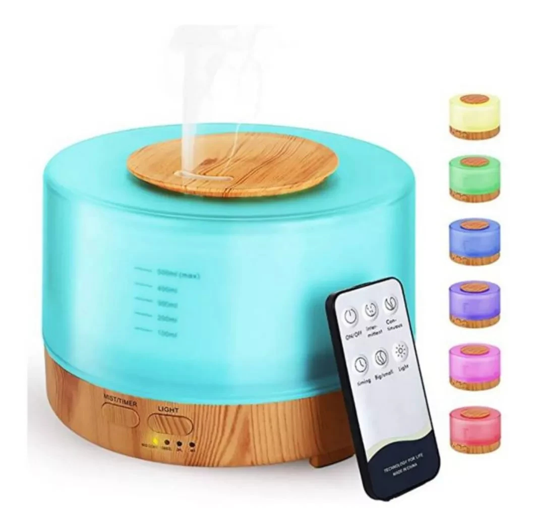 Miniatura 3 de Humificador Difusor Base Madera 500ml