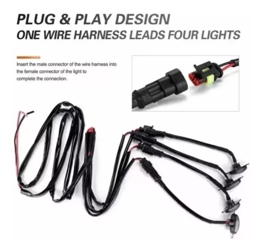 Miniatura 4 de Luces Led Amarillas Lujo Para Persiana