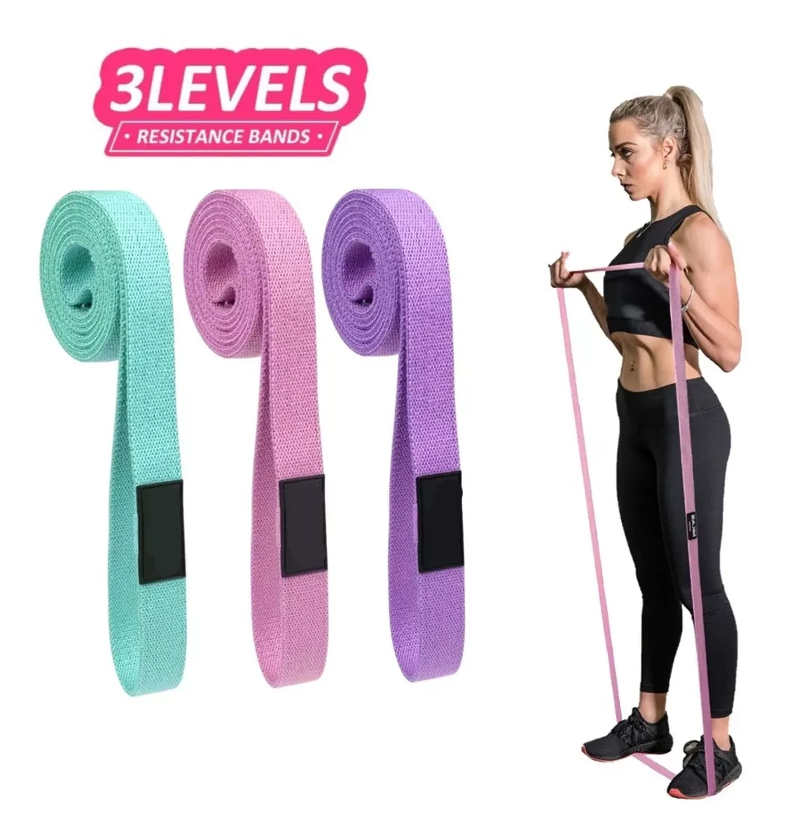 Bandas Elásticas De Resistencia Para Eje