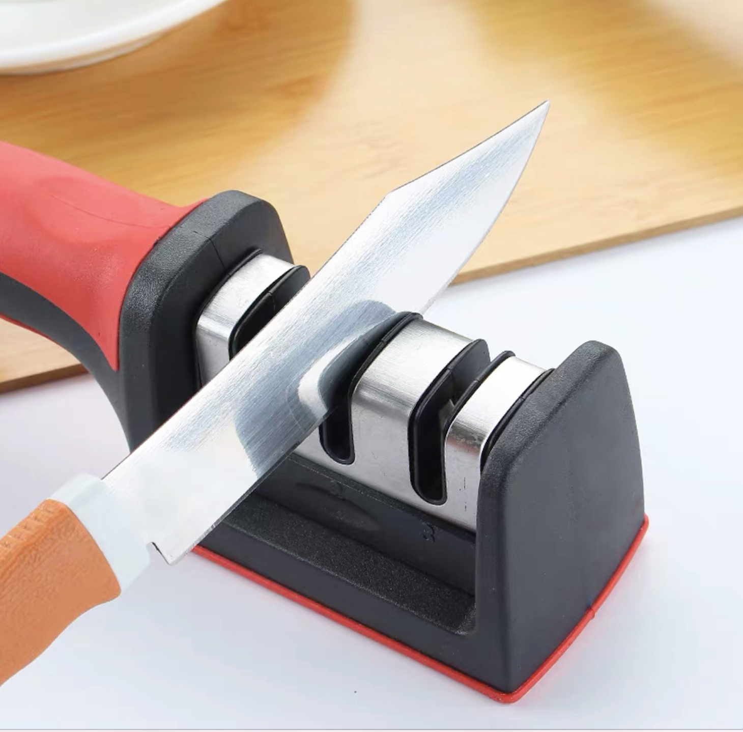 Afilador de cuchillos ergonómico cocina