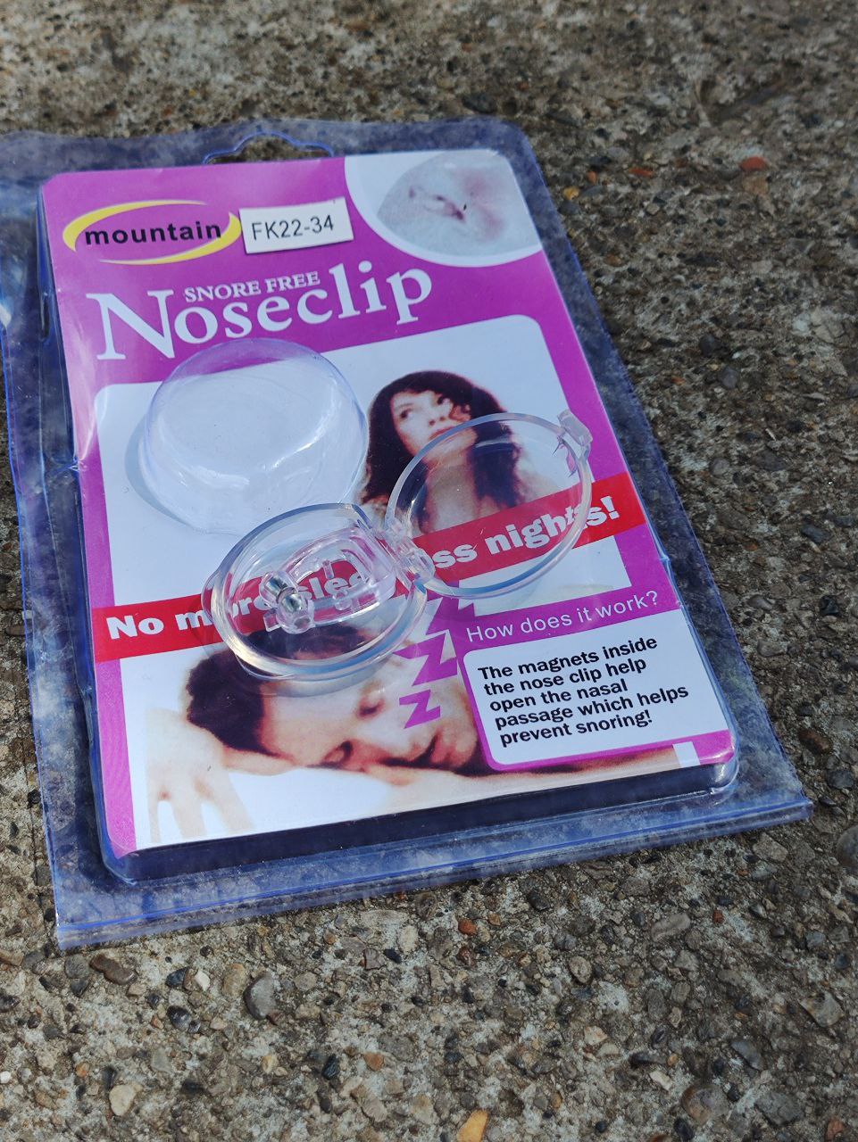 Miniatura 2 de Clip Magnético nariz evita roncar