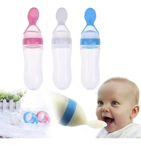 Vista 6 de CUCHARA TETERO DISPENSADORA PARA BEBES - COLOR: BLANCO